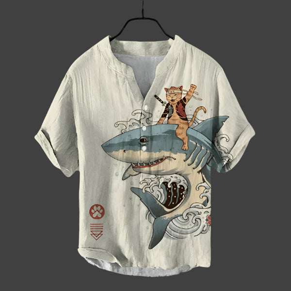 Knivva Japanese Wave Shark Tee